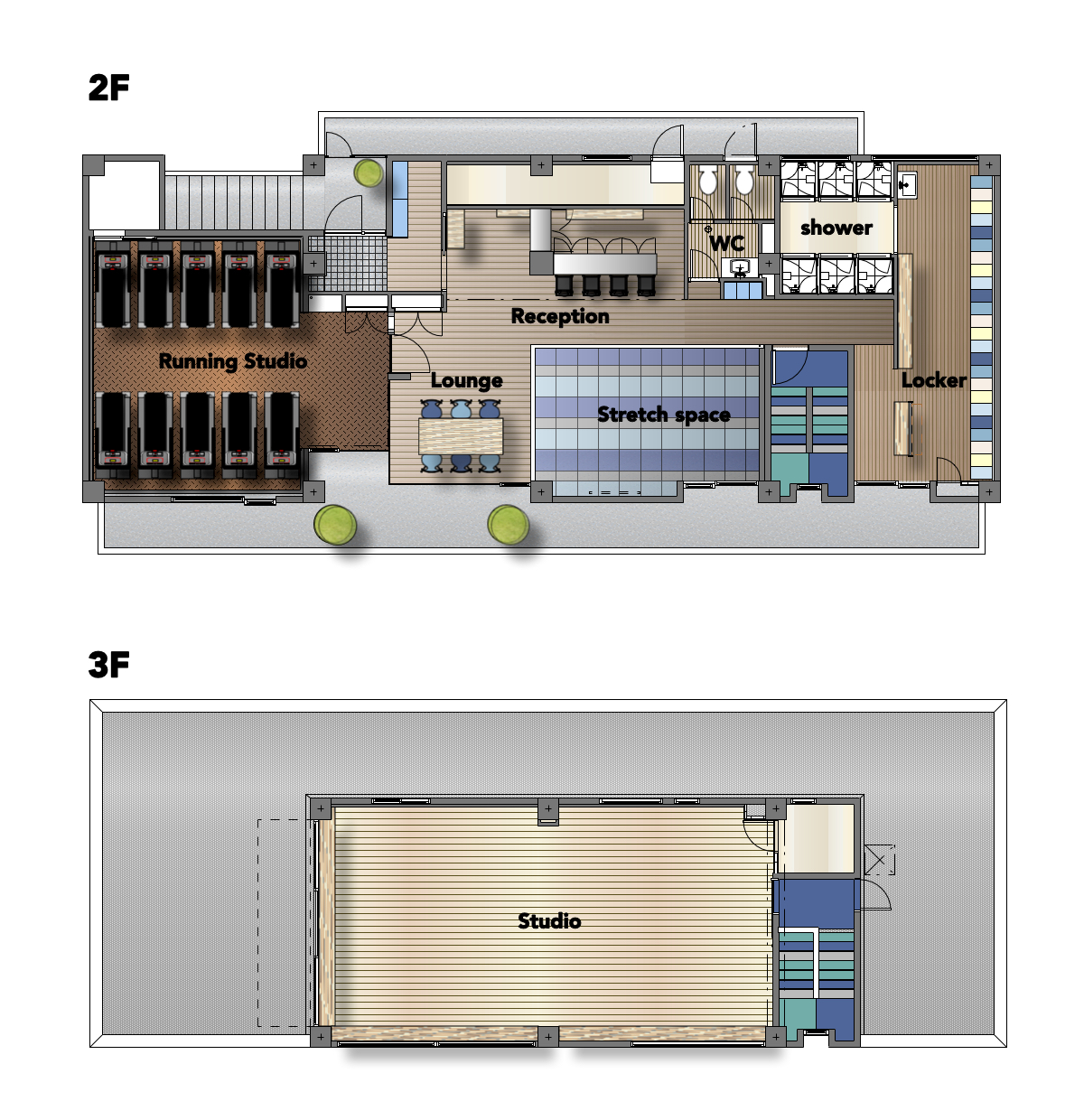 フィットネスクラブ,YR club house,ジム